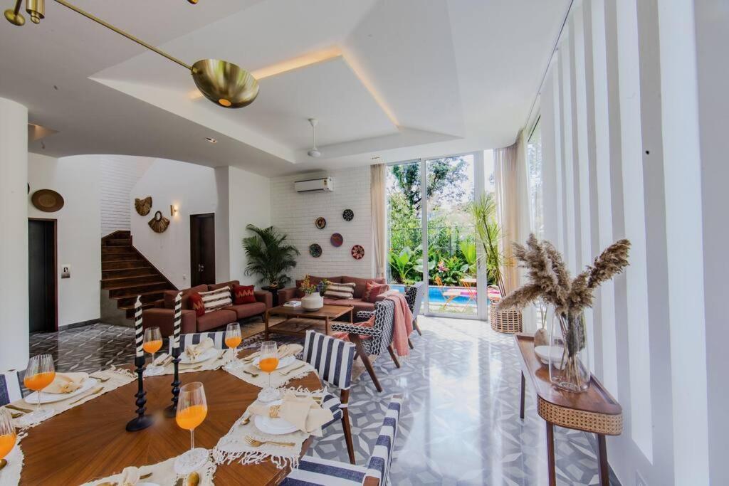 Presidential Luxury Villa Anjuna With Pvt Pool & Bathtub, Most Prime Location Luaran gambar