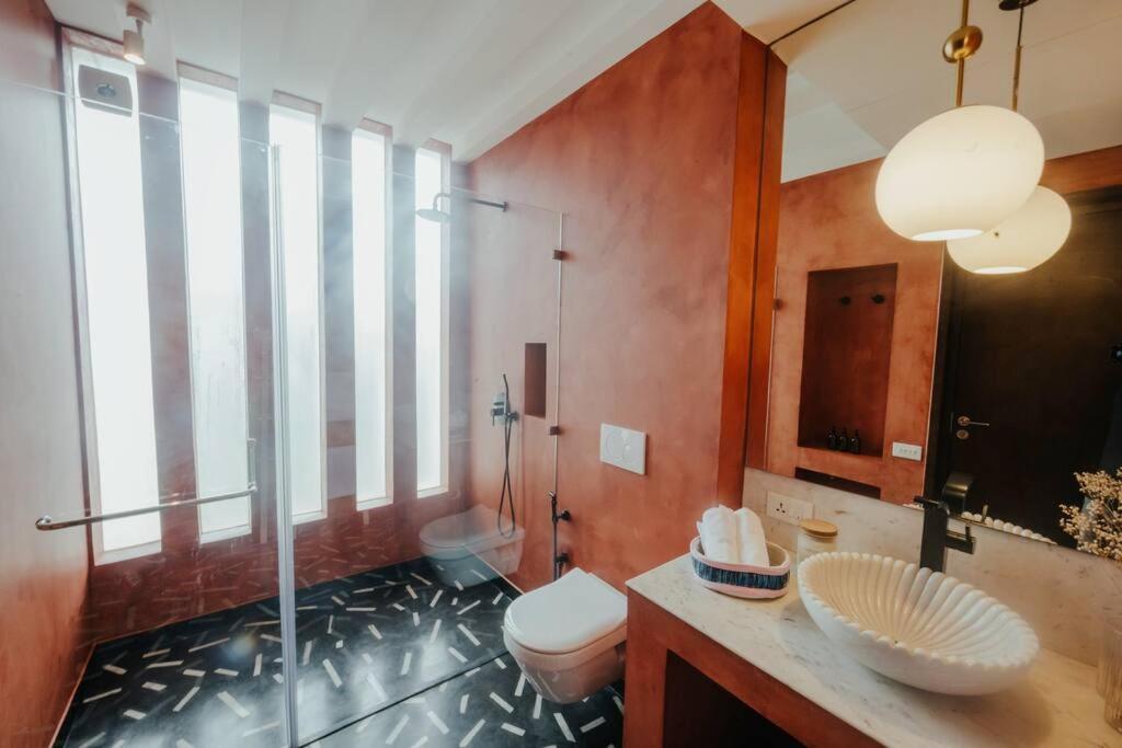 Presidential Luxury Villa Anjuna With Pvt Pool & Bathtub, Most Prime Location Luaran gambar