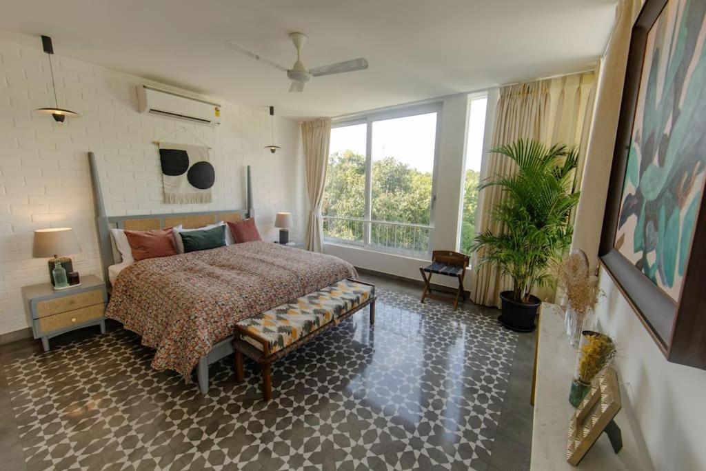 Presidential Luxury Villa Anjuna With Pvt Pool & Bathtub, Most Prime Location Luaran gambar