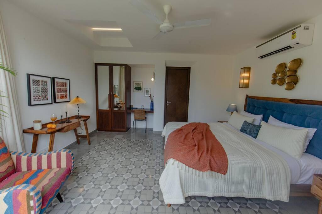 Presidential Luxury Villa Anjuna With Pvt Pool & Bathtub, Most Prime Location Luaran gambar